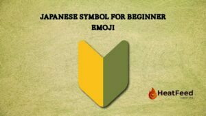 Japanese Symbol for Beginner Emoji