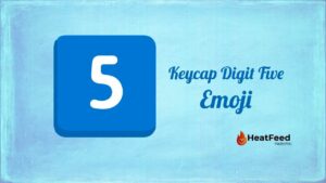 Keycap Digit Five Emoji