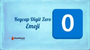 Keycap Digit Zero Emoji