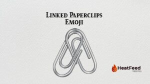 Linked Paperclips Emoji
