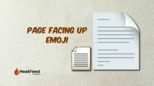 Page Facing Up Emoji