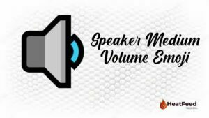 Speaker Medium Volume emoji