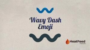 Wavy Dash Emoji
