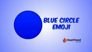 Blue Circle Emoji