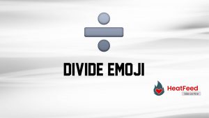 Division Sign Emoji