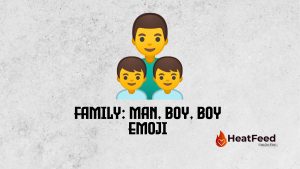 man boy boy family