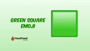 Green Square Emoji