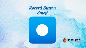 Record Button Emoji