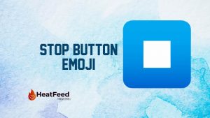 Stop Button Emoji
