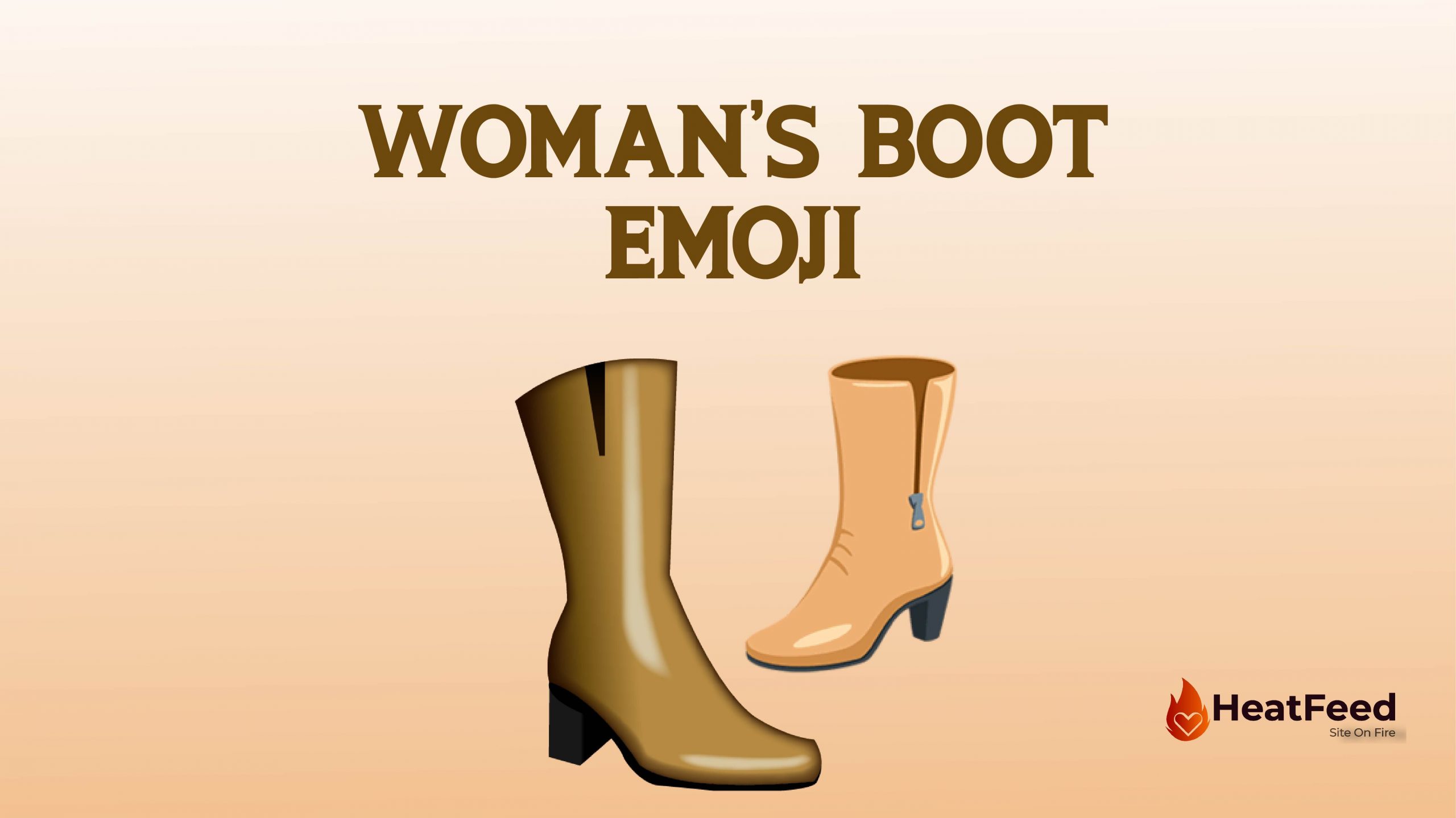 Women’s Boot Emoji👢 Meaning, Copy, ️ & Paste 📝