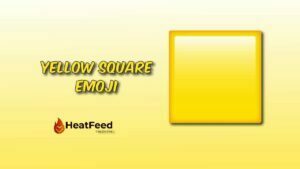Yellow Square Emoji