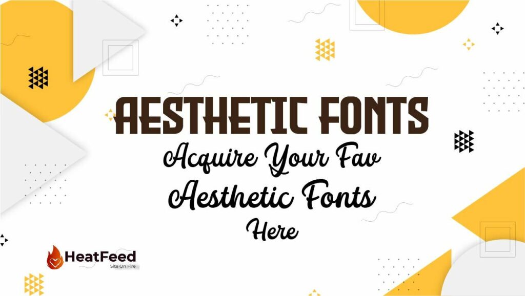 Aesthetic Fonts