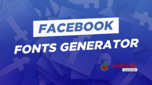 Generator font Facebook