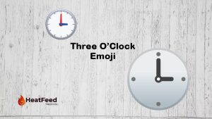 three o clock