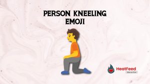 person kneeling