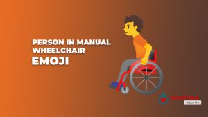 person in manaul wheelchair emoji