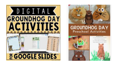 Digital Activities for Groundhog Day 