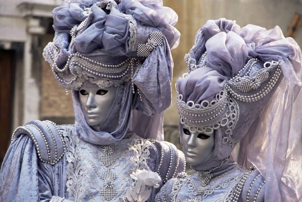 Renaissance Lord And Lady Costumes At Carnival