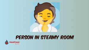 person in steamy