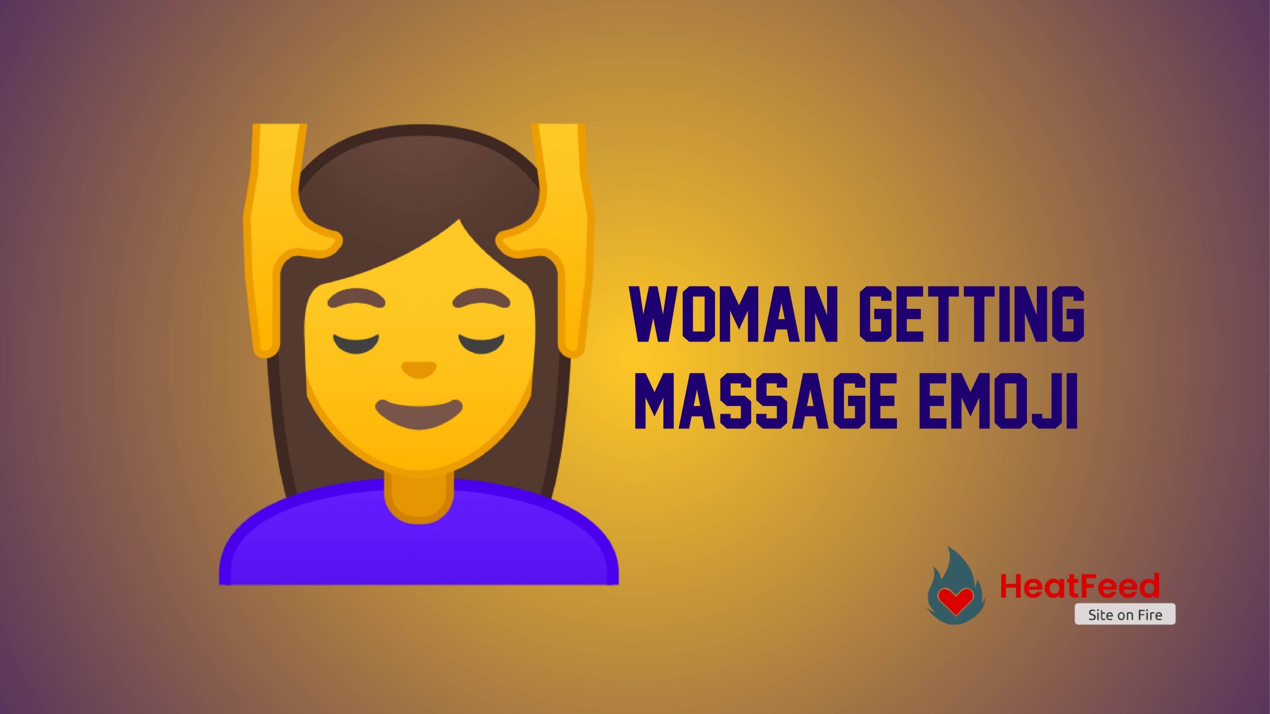 Woman Getting Massage Emoji Copy And Paste