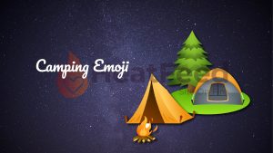 Camping emoji