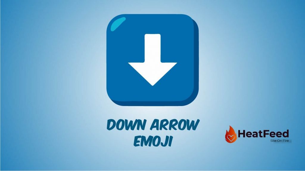 Down arrow emoji