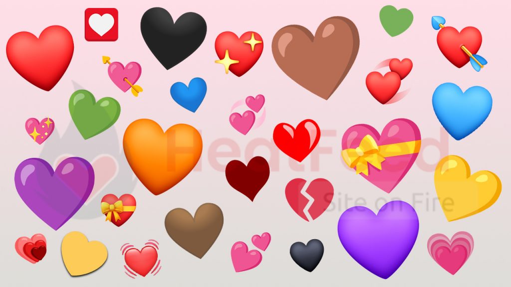 heart emojis
