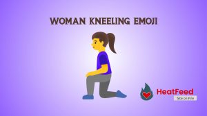 woman kneeling