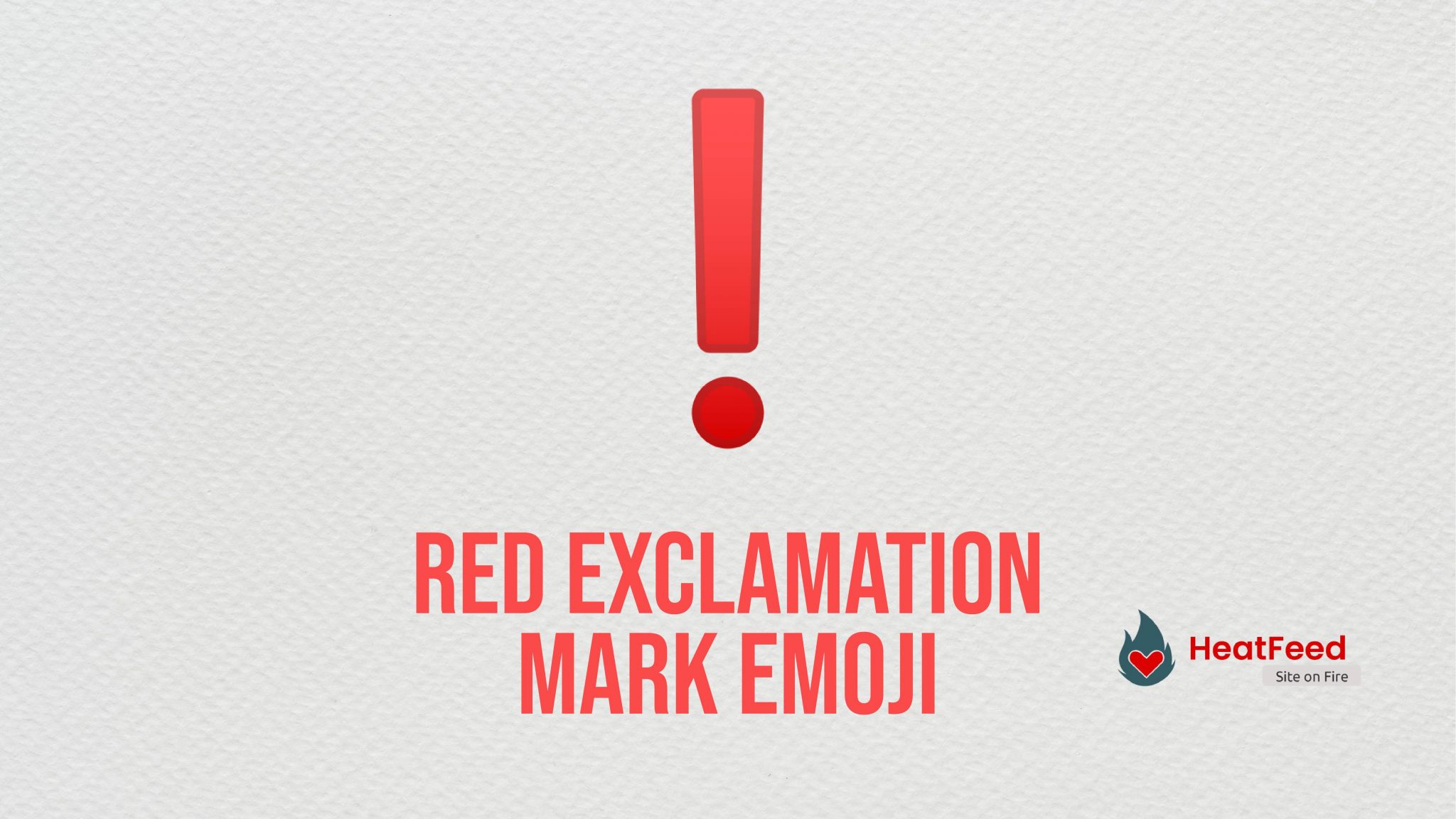 Red Exclamation Mark Emoji - ️ Copy And Paste 📋