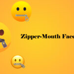 zipper-mouth face emoji