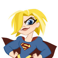 super girl cartoon dp