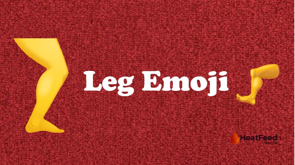 leg emoji