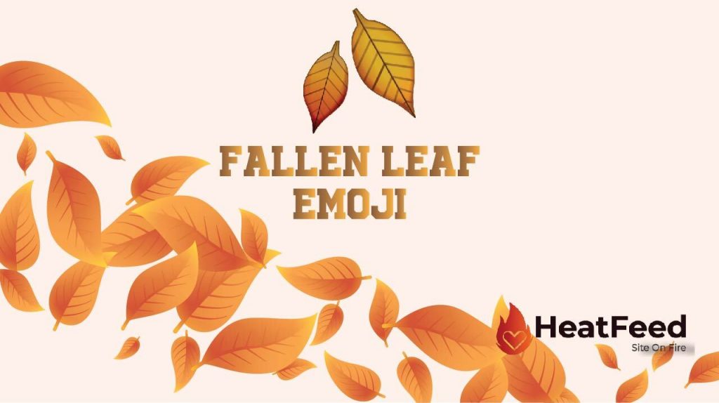fallen leaf emoji