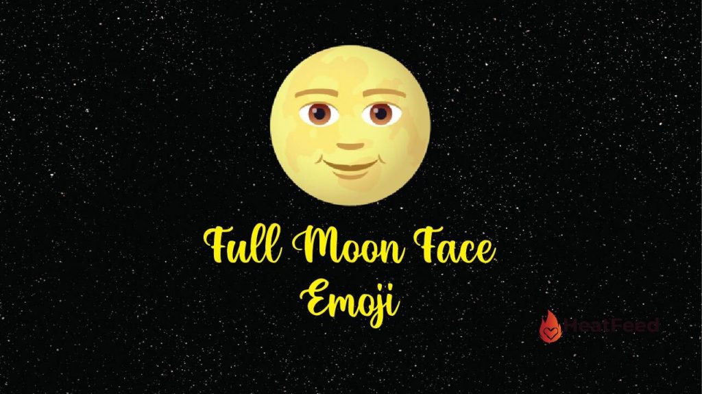 full moon face emoji