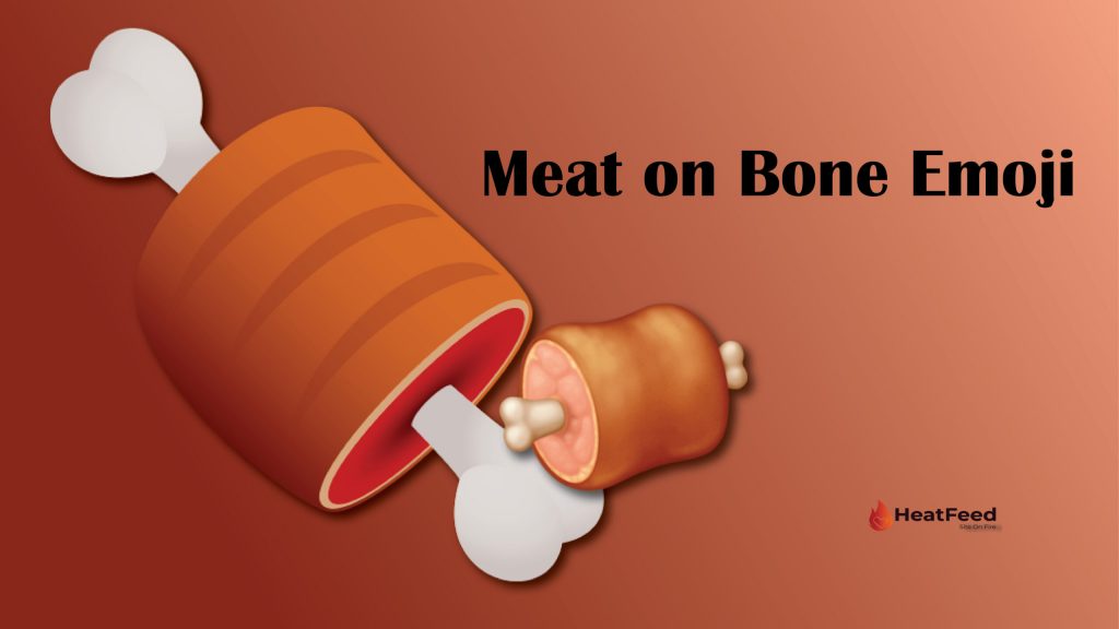 meat on bone emoji 