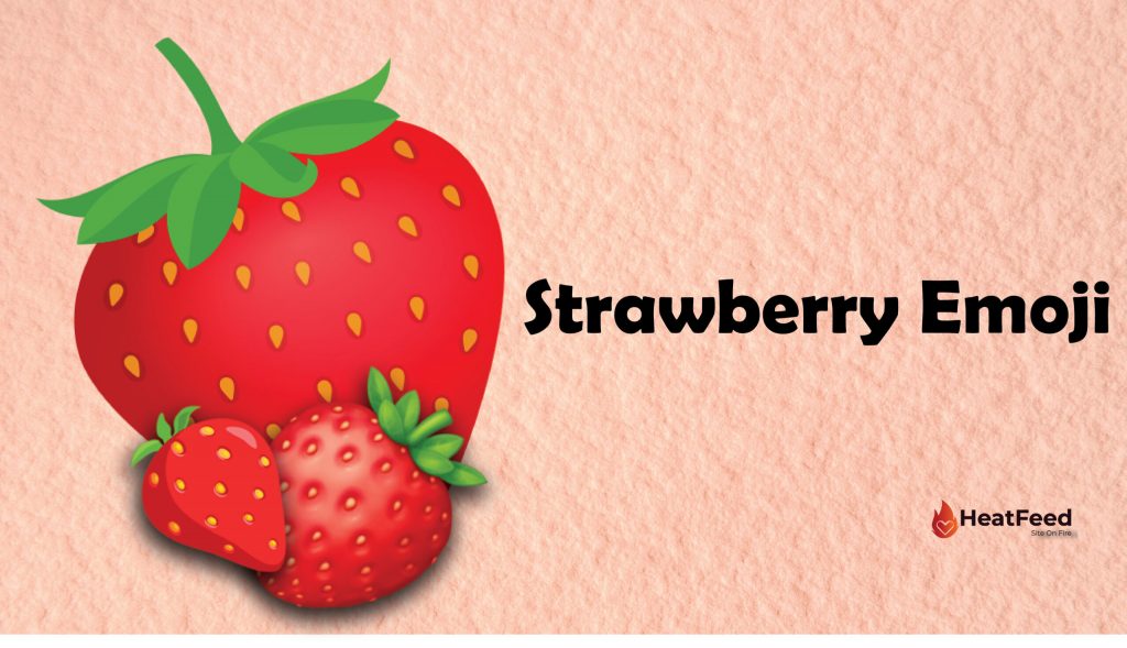 strawberry emoji