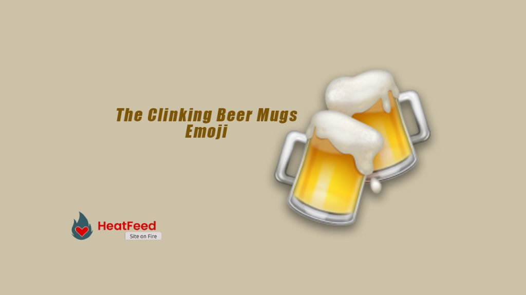 the clinking beer mugs emoji