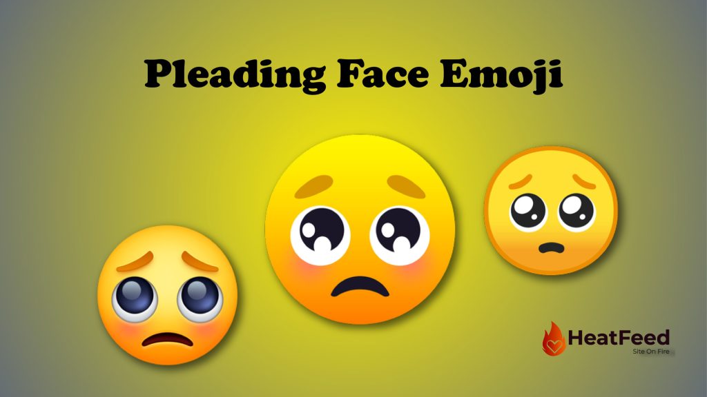 pleading face emoji