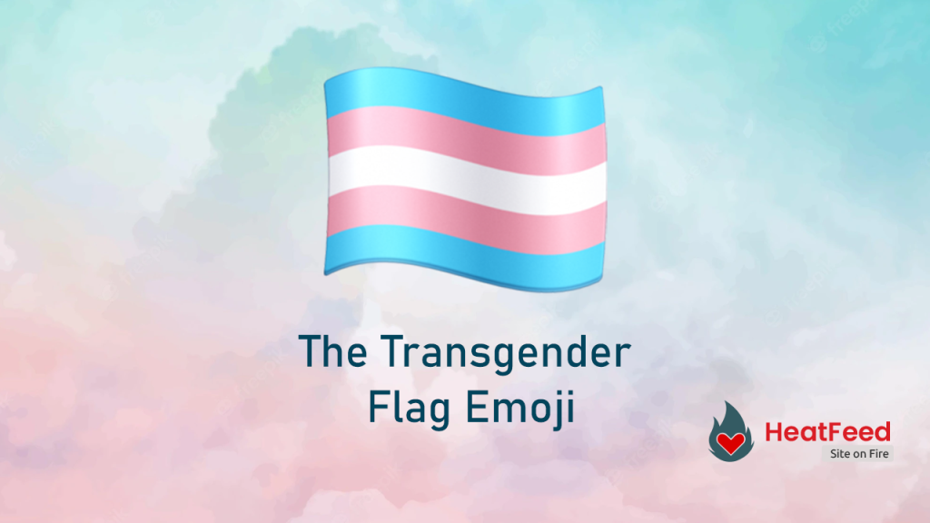 the transgender flag emoji