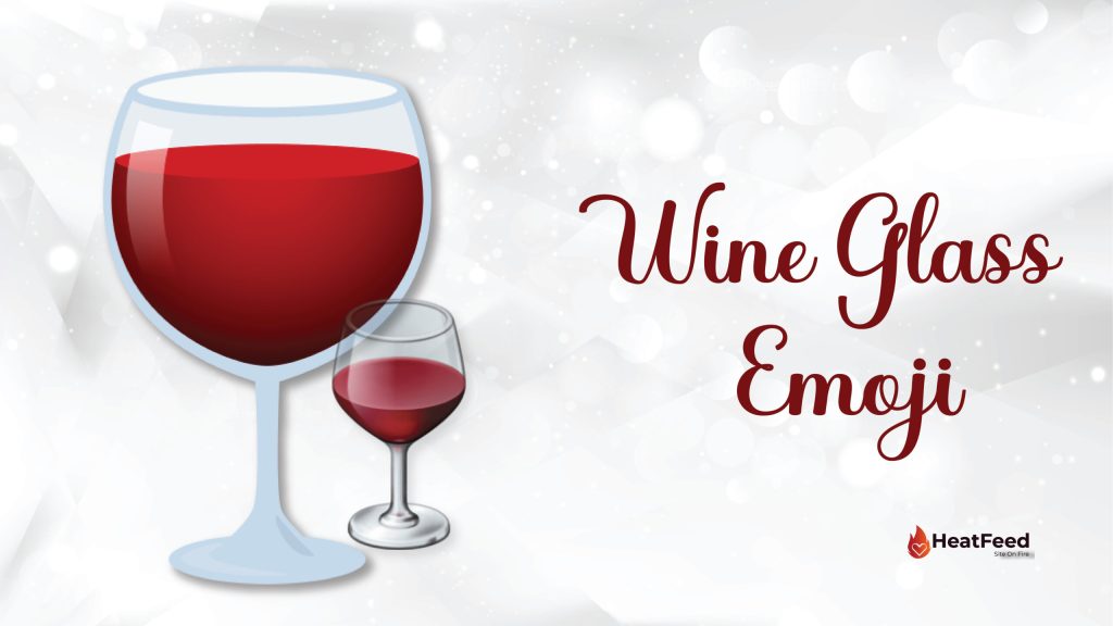 wine glass emoji