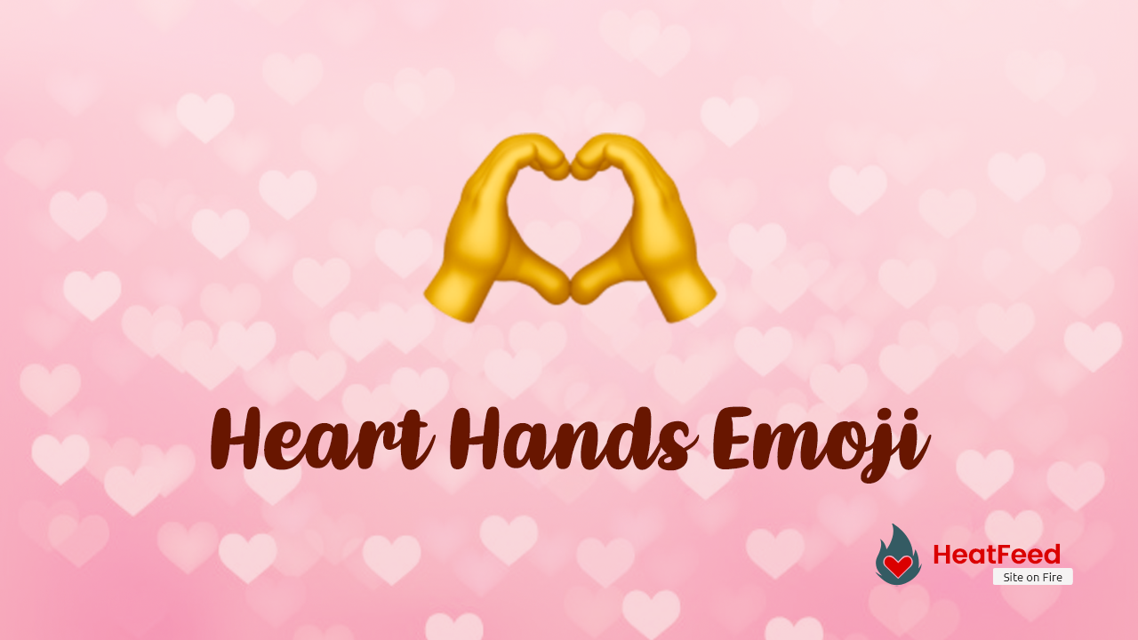 Heart Hand Emoji Photos and Images