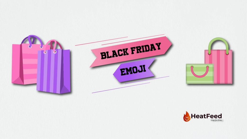 black Friday emoji copy and paste