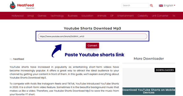 Youtube Shorts Mp3 Download