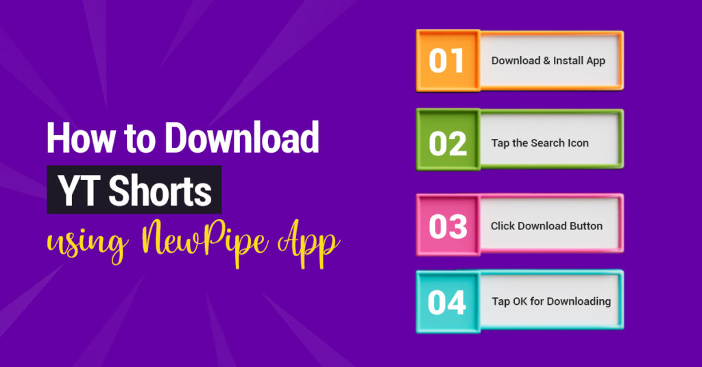 How to Download YT Shorts Using NewPipe App