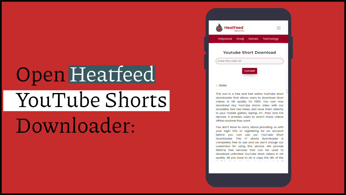 Open Heatfeed YouTube Shorts Downloader
